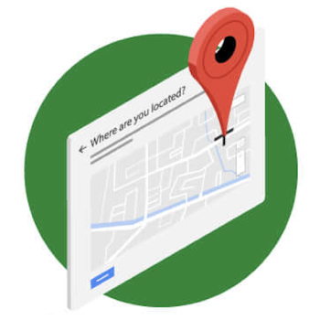 Google My Business Pin Location Onward Digital Ltd in Gloucester